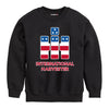 IH Logo Americana Boys Crew Fleece