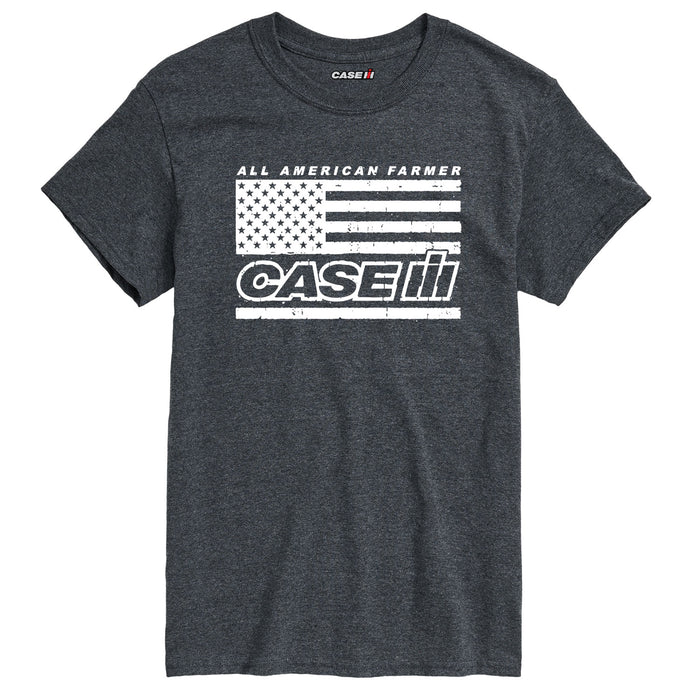 Case IH All American Farmer Mens Big & Tall T-Shirt