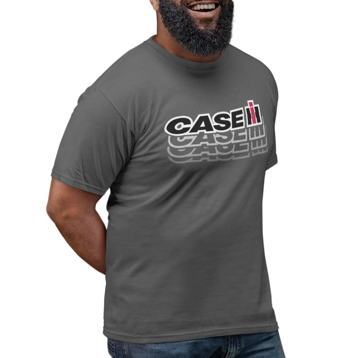 Til sandheden stenografi Blive CASE IH Logo Fade Mens Big & Tall T-Shirt — Air Waves Wholesale