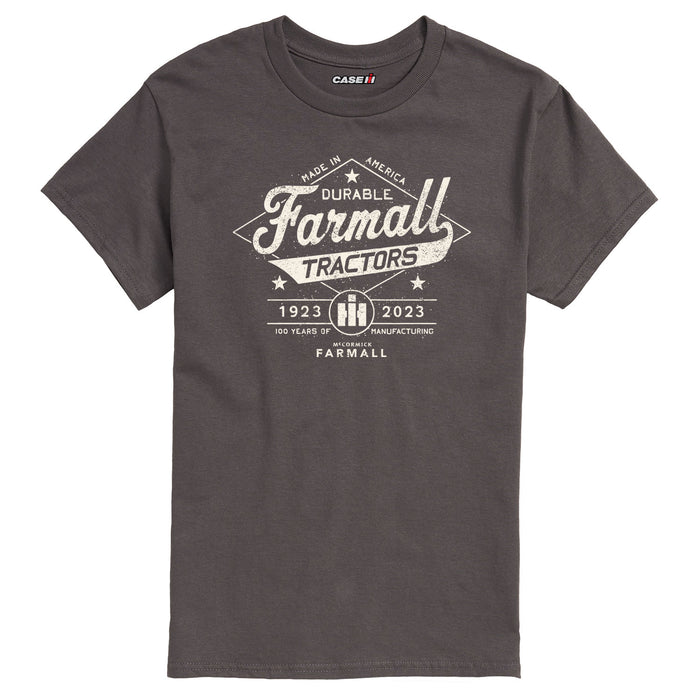 Farmall 100 Years Durable Mens Short Sleeve Tee