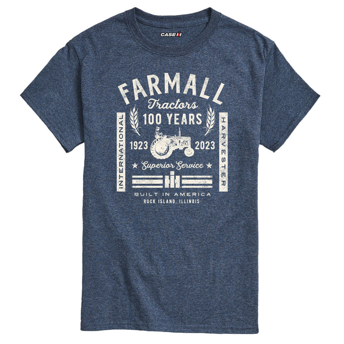 Farmall 100 Years Superior Service Mens Short Sleeve Tee