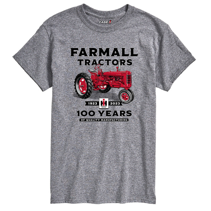 Farmall Tractors 100 Years Mens Big & Tall T-Shirt
