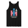 IH Logo American Flag Combine Mens Tank