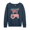 Case IH Girl Womens French Terry Pullover