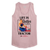 IH Life is Better On A Tractor Womens Racerback Tank