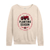 IH Planting Season Womens French Terry Pullover