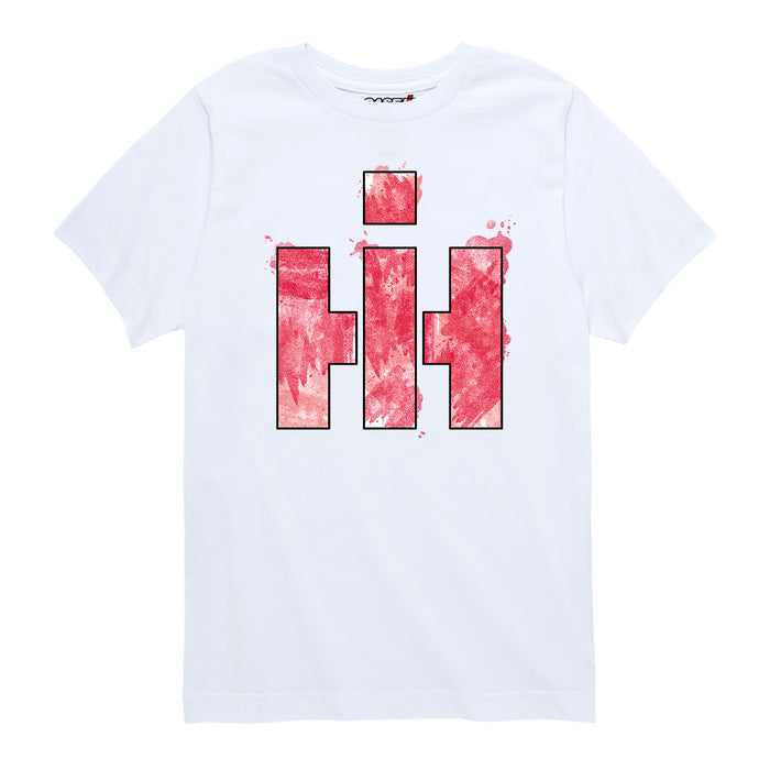 IH Watercolor Fill Logo Boys Short Sleeve Tee