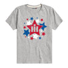 Scattered Stars IH Cut Out Boys Short Sleeve Tee