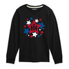 Scattered Stars IH Cut Out Kids Long Sleeve Tee