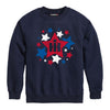 Scattered Stars IH Cut Out Boys Crew Fleece