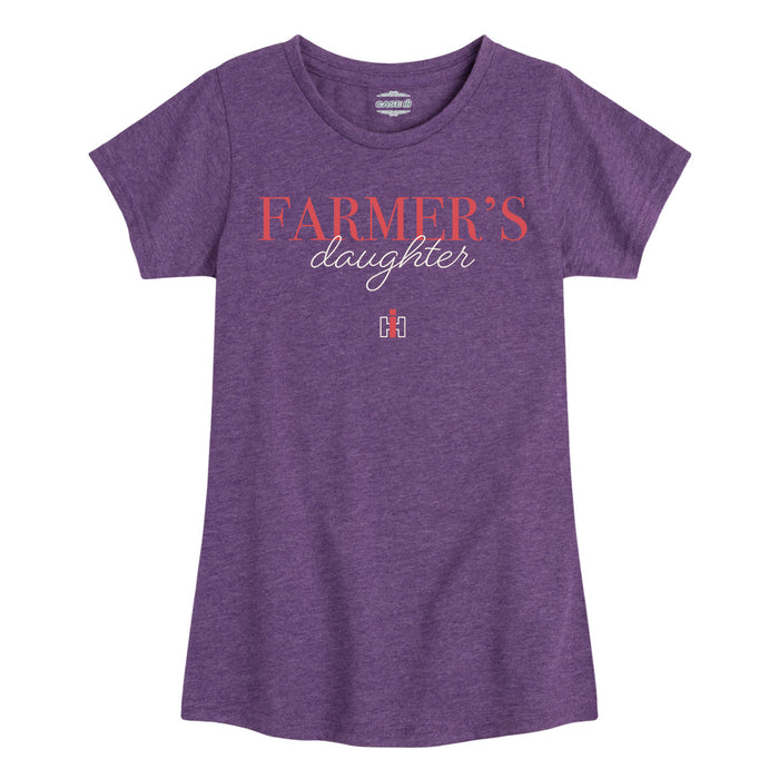 IH Farmers Daughter Girls Short Sleeve Tee