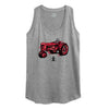 IH Watercolor Tractor Womens Racerback Tank
