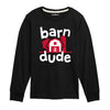 Barn Dude IH Kids Long Sleeve Tee