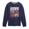 Farming Zone Kids Long Sleeve Tee