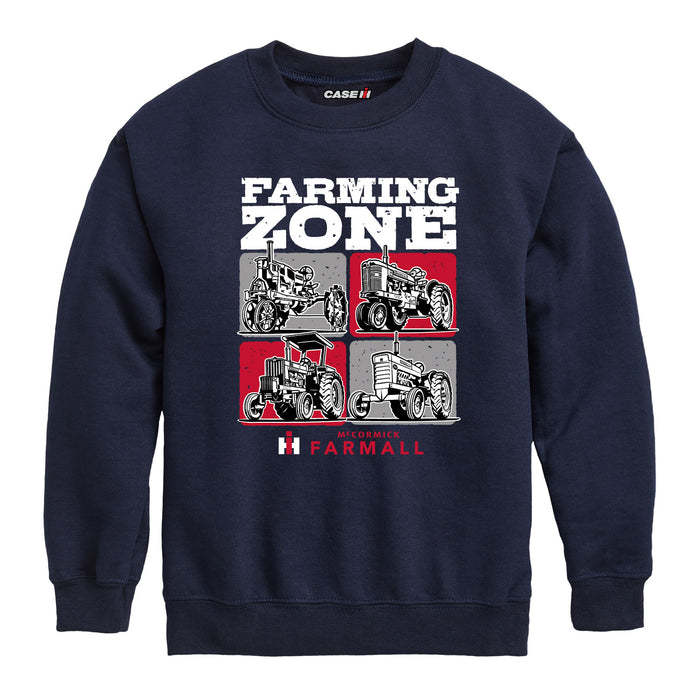 Farming Zone Boys Crew Fleece