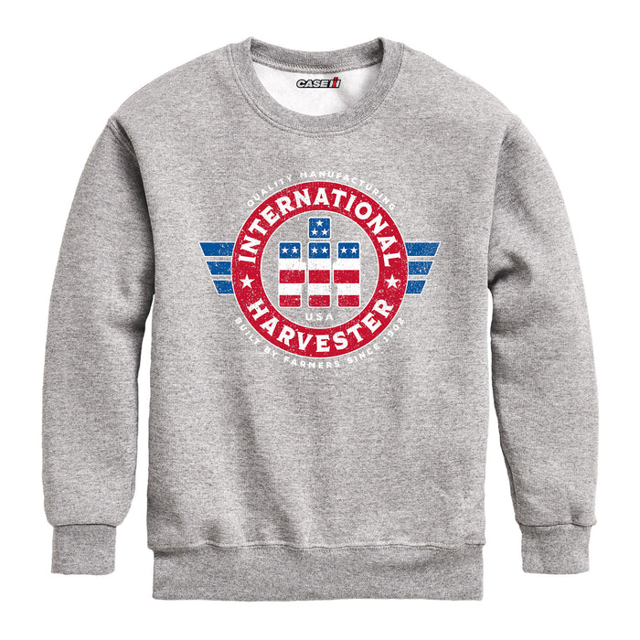 IH Americana Badge Boys Crew Fleece