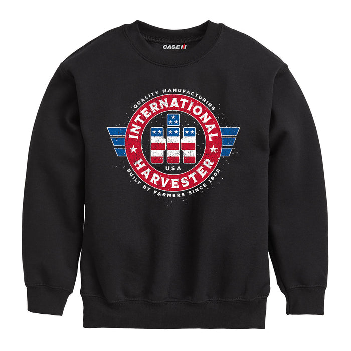 IH Americana Badge Boys Crew Fleece