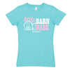Little Barn Babe Girls Fitted Short Sleeve Tee