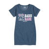 Little Barn Babe Girls Fleece Dress