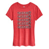 Case Logo Repeated Womens Short Sleeve Tee
