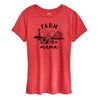 Farm Mama Womens Short Sleeve Tee