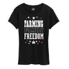 Farming Family Freedom Womens Short Sleeve Tee
