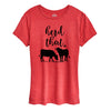 Herd That Womens Short Sleeve Tee