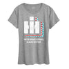 IH Retro American Womens Short Sleeve Tee