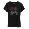 Thankful for Farmers Women Womens Short Sleeve Tee