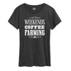 Weekends Coffee Farming IH Womens Short Sleeve Tee