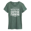 Weekends Coffee Farming IH Womens Short Sleeve Tee