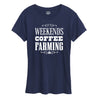 Weekends Coffee Farming IH Womens Short Sleeve Tee