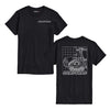 Quadtrac Blueprint Look Case IH Mens Short Sleeve Tee