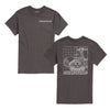 Quadtrac Blueprint Look Case IH Mens Short Sleeve Tee