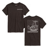 Quadtrac Blueprint Look Case IH Mens Short Sleeve Tee