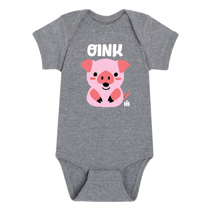 Cute Pig Oink IH Infant One Piece