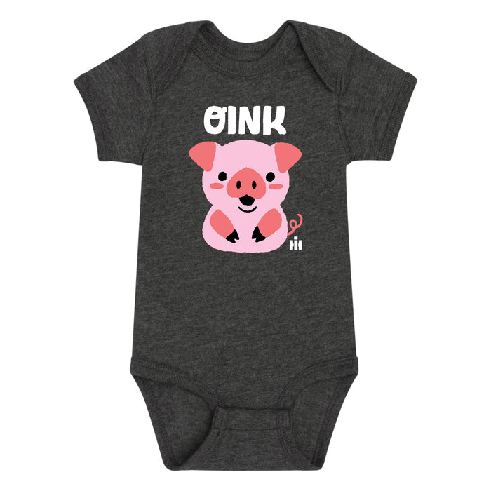Cute Pig Oink IH Infant One Piece