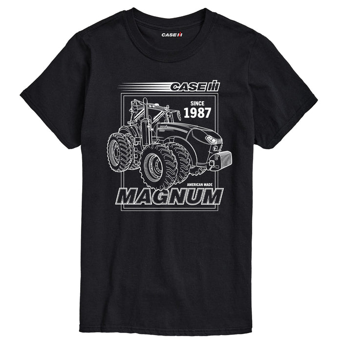 Case IH Magnum White Mens Short Sleeve Tee