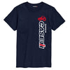 Case Vertical Logo Mens Short Sleeve Tee