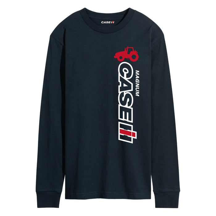 Case Vertical Logo Mens Long Sleeve Tee