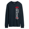 Case Vertical Logo Mens Long Sleeve Tee