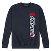 Case Vertical Logo Mens Crew Fleece