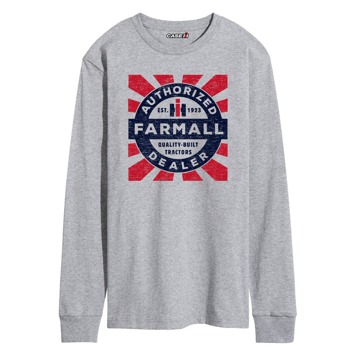 Farmall Authorized Dealer Sign Mens Long Sleeve Tee