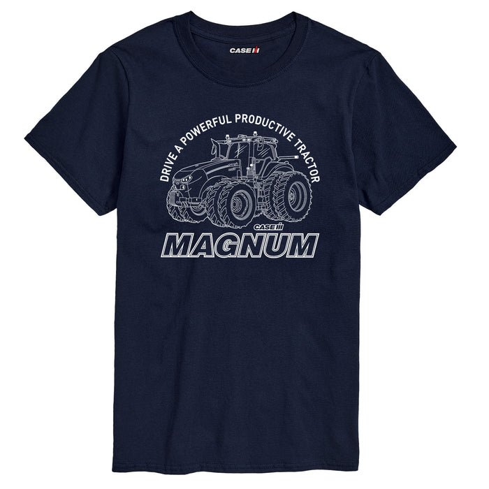 Magnum Drive Powerful Case IH Mens Mens Short Sleeve Tee
