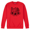 Barn with Sunflowers IH Womens Crew Fleece