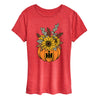 Fall Pumpkin Bouquet IH Womens Short Sleeve Tee