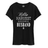 Hello Harvest Goodbye Husband Womens Short Sleeve Tee