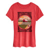 IH Simple Farm Scene Womens Short Sleeve Tee