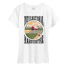 IH Simple Farm Scene Womens Short Sleeve Tee