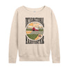 IH Simple Farm Scene Womens French Terry Pullover
